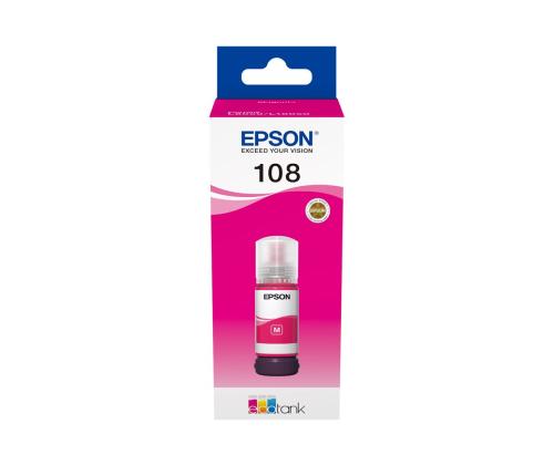 EPSON 108 EcoTank Magenta Ink Bottle