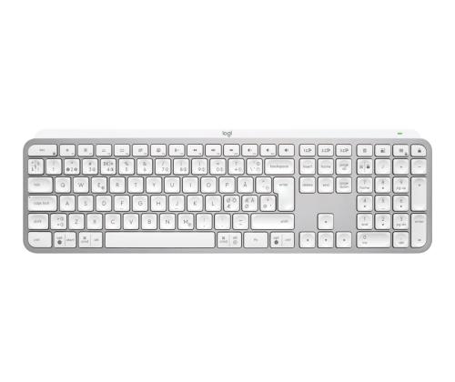 LOGI MX Keys S - PALE GREY - (US) - BT