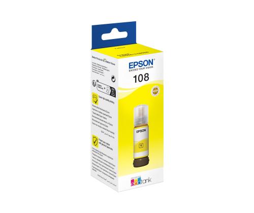 EPSON 108 EcoTank Yellow Ink Bottle