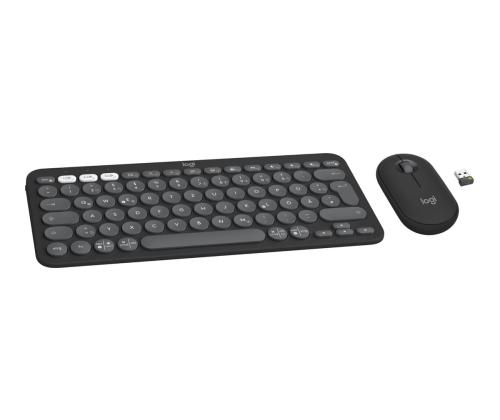 LOGI Pebble 2 Combo TONAL GRAPHITE (PAN)