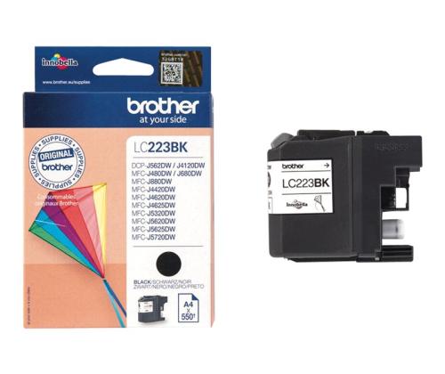 BROTHER LC223BK ink black 550pages
