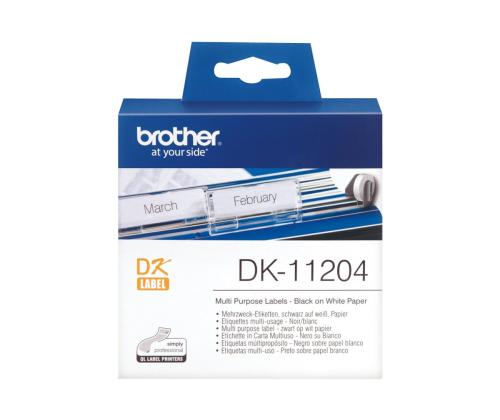 BROTHER DK11204 multi purpose labels