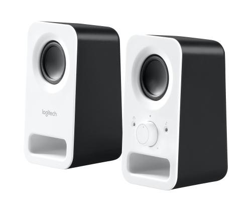 LOGI Z150 PC Speakers Snow White