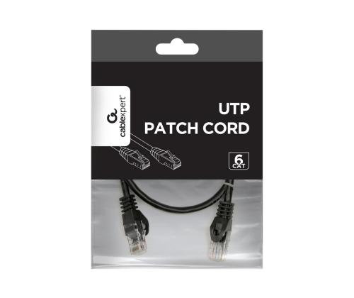 GEMBIRD PP6U-0.5M/BK patchcord RJ45