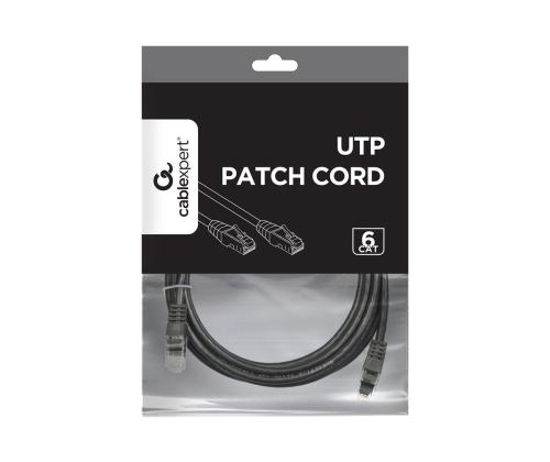 GEMBIRD PP6U-3M/BK patchcord RJ45