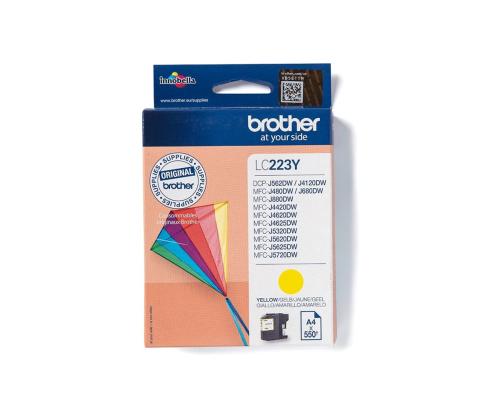 BROTHER LC223Y ink yellow 550pages