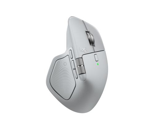LOGI MX Master 4 Mouse Pale Grey