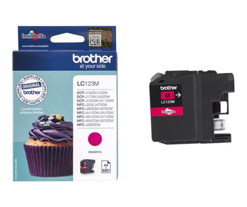 BROTHER LC123M ink magenta 600pages