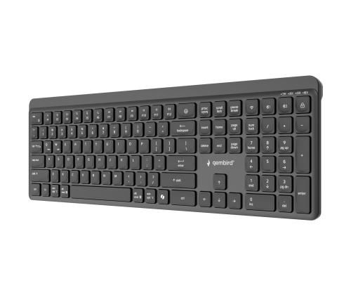 GEMBIRD Dual-mode pro-business slim keyb