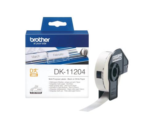 BROTHER DK11204 multi purpose labels