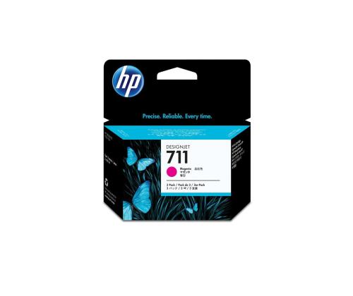 HP 3x 711 ink Magenta DJ T120 520