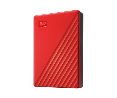 WD My Passport 4TB portable HDD Red