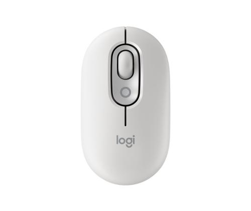 LOGI POP Mouse with emoji - OFF-WHITE