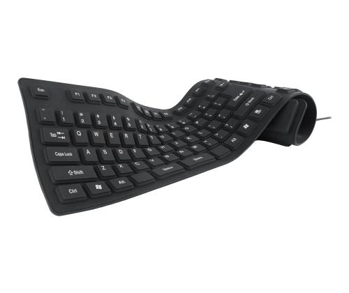 GEMBIRD KB-109F-B Flexible keyboard