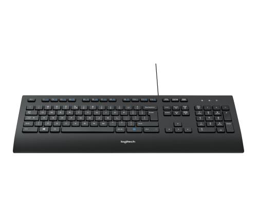 LOGI K280e corded Keyb.USB black (US)