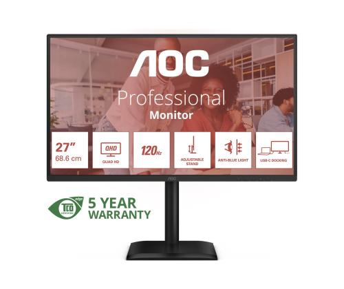 AOC Q27E4CV 27inch QHD IPS 120Hz 16:9