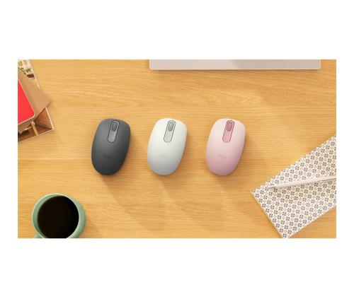 LOGI M196 Bluetooth Mouse - Off White