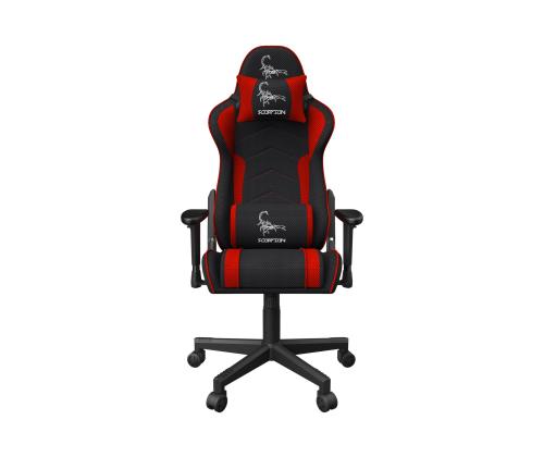 GEMBIRD Gaming chair black/red mesh