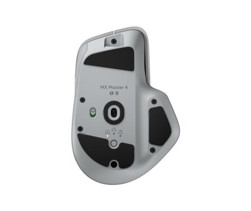 LOGI MX Master 4 Mouse Pale Grey