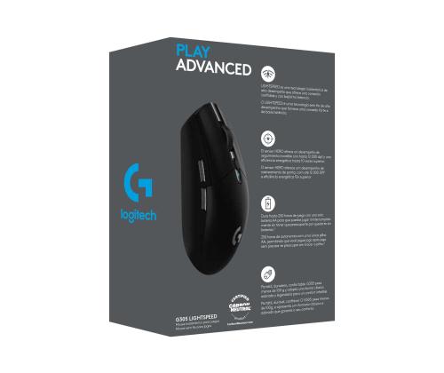 LOGI G305 Recoil Gaming Mouse BLACK EWR2