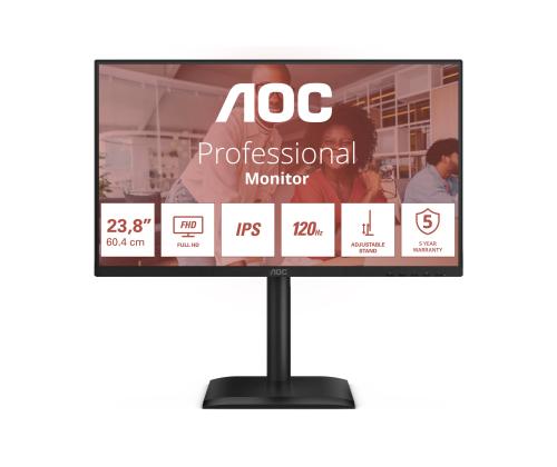 AOC 24E4U 23.8inch FHD IPS 120Hz