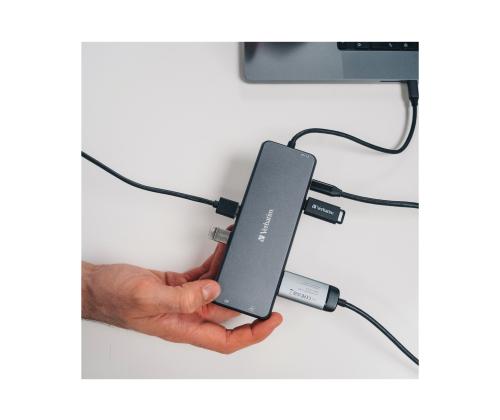 VERBATIM USB-C Pro Multiport Hub 13 Port