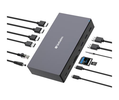 VERBATIM Usb-C Pro Docking Station 17