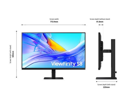 SAMSUNG ViewFinity S8 S80UD 32inch UHD