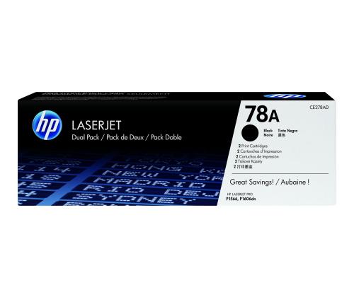 HP 2x Toner CE278A black HV
