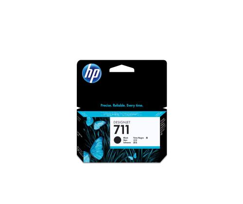 HP 711 tindikassett must 38 ml DJ T120 520