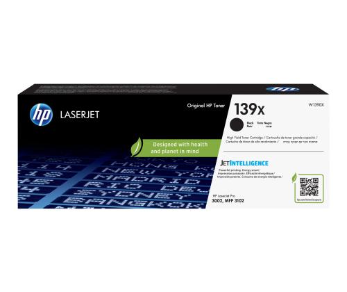 HP 139X High Yield Black Org LJ Toner