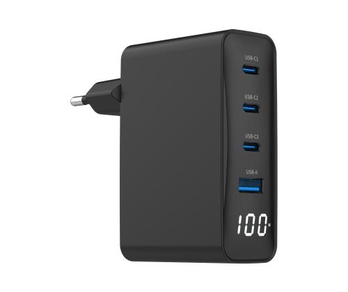 GEMBIRD 4-port 100W GaN USB fast charger