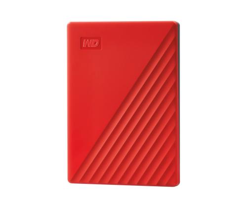 WD My Passport 2TB portable HDD Red
