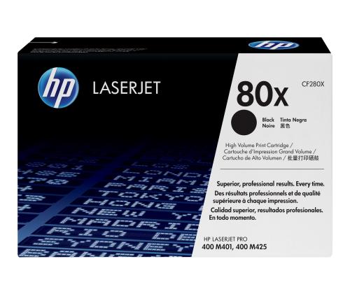 HP Toner 80X black  HV