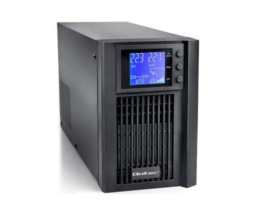 QOLTEC UPS 1kVA 800W AVR LCD