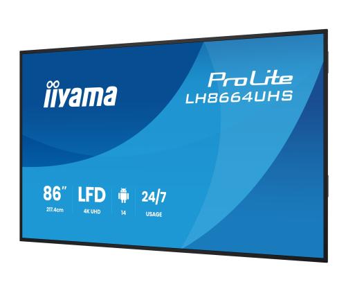 IIYAMA LH8664UHS-B3AG 86inch 3840x2160