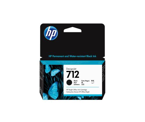 HP 712 38-ml Black DesignJet Ink