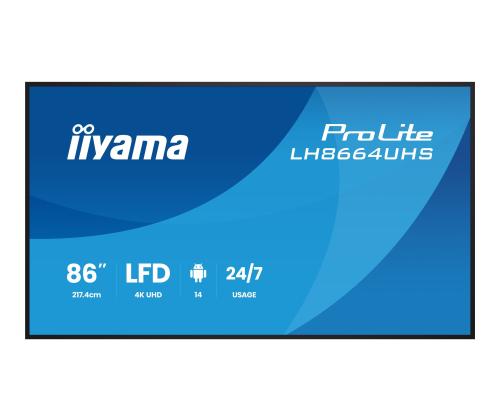 IIYAMA LH8664UHS-B3AG 86inch 3840x2160