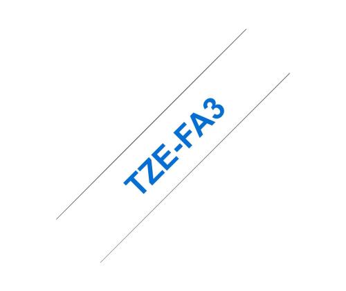 BROTHER TZEFA3 Textilband 12mm 3m w/b