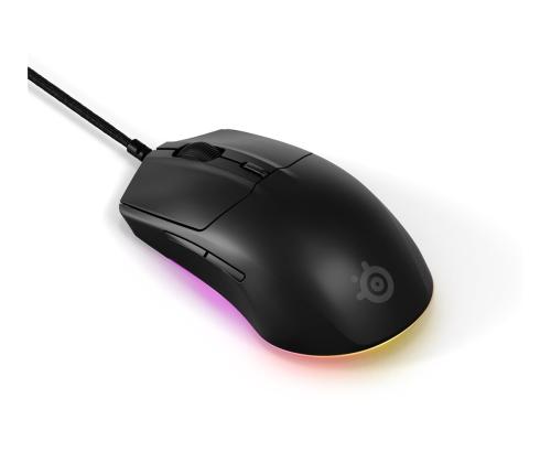 STEELSERIES Rival 3 Gen 2 Mouse - Black