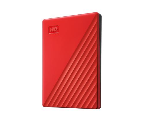 WD My Passport 2TB portable HDD Red