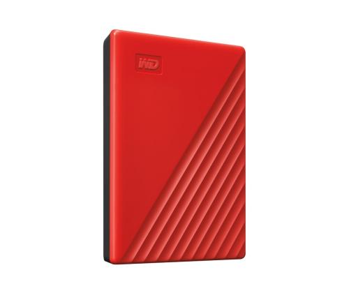 WD My Passport 2TB portable HDD Red