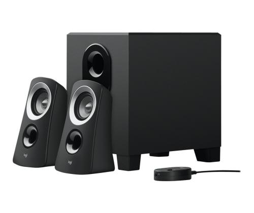LOGI Z313 Speaker 2.1 25Watt Black -EMEA