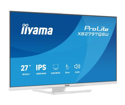 IIYAMA XB2797QSU-W1 27inch WHITE IPS