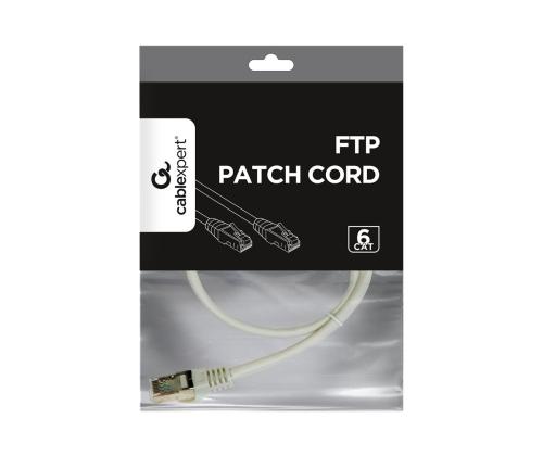 GEMBIRD patchcord kat.6 FTP 0.5m grey