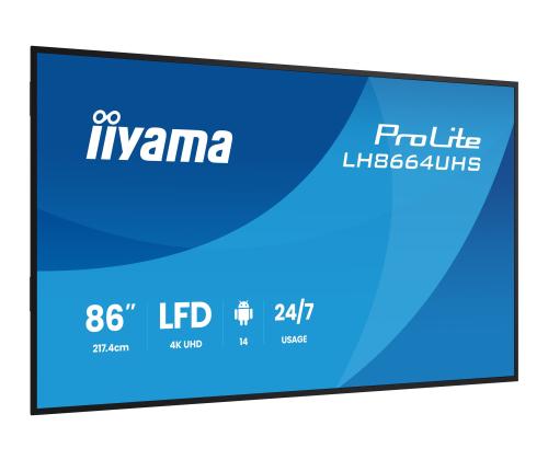 IIYAMA LH8664UHS-B3AG 86inch 3840x2160