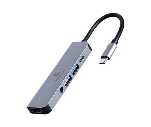 GEMBIRD Multi Port Adapter USB Type C