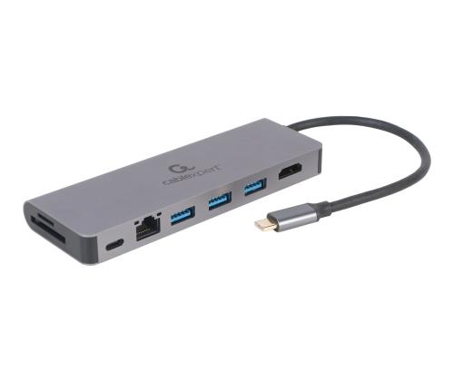 GEMBIRD Multi Port Adapter USB Type C