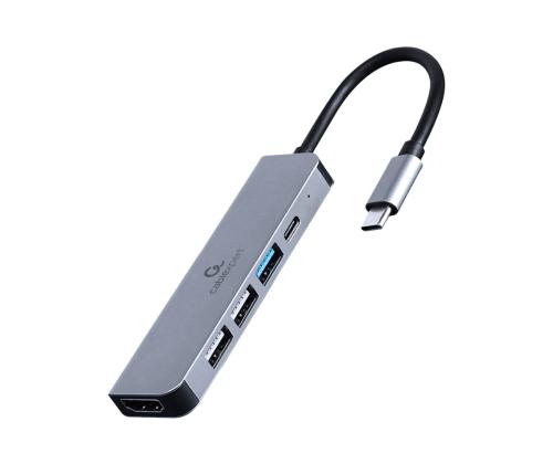 GEMBIRD Multi Port Adapter USB Type C