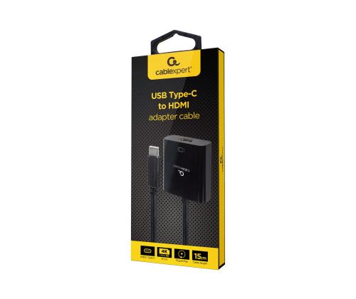 GEMBIRD USB Type-C to HDMI adapter cable
